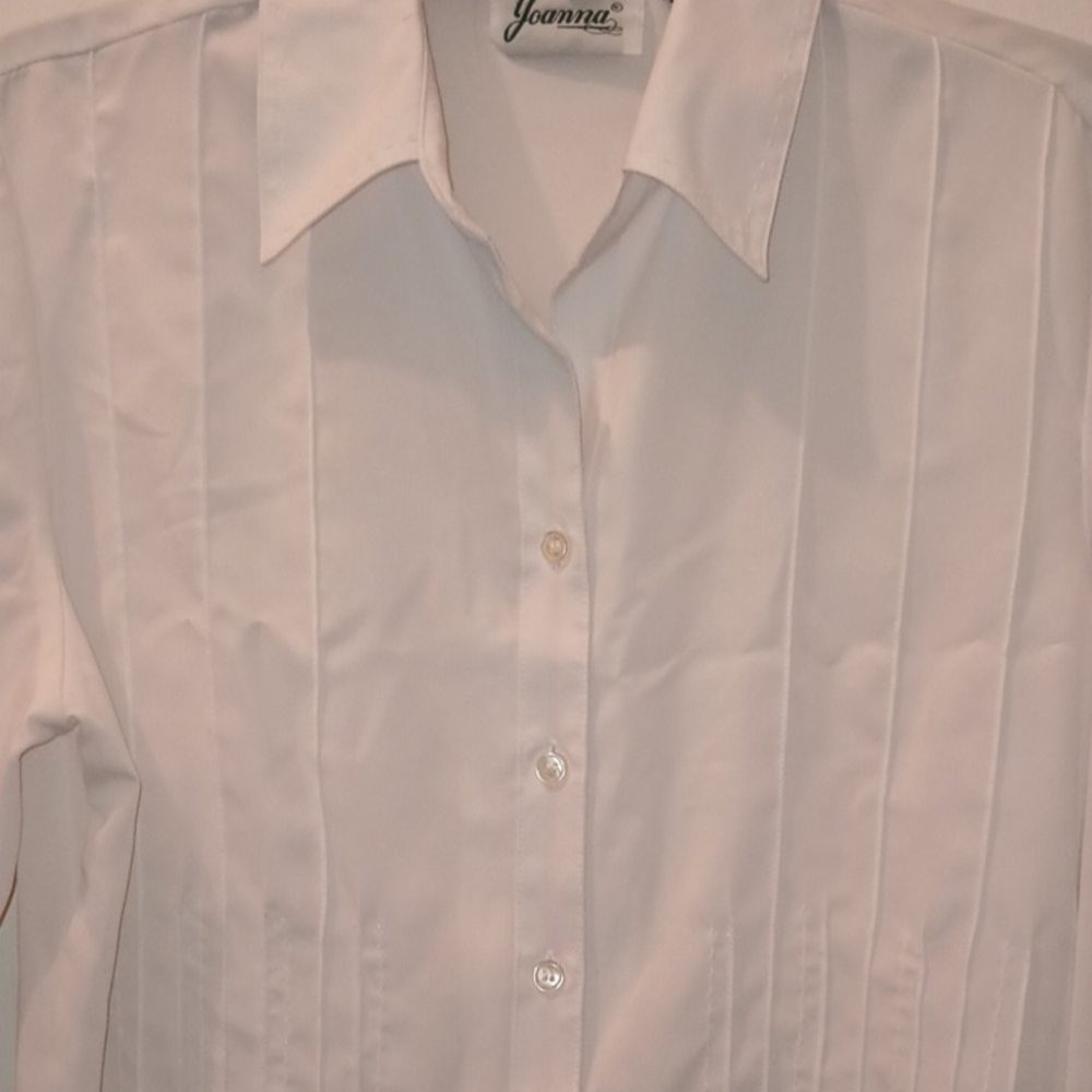 Anna Classic White Shirt